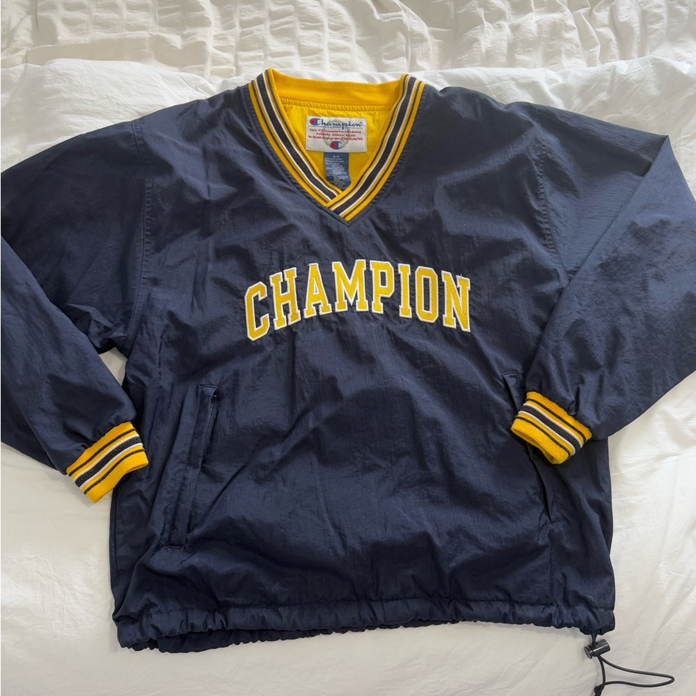 Vintage Champion windbreaker windbreaker 🐝